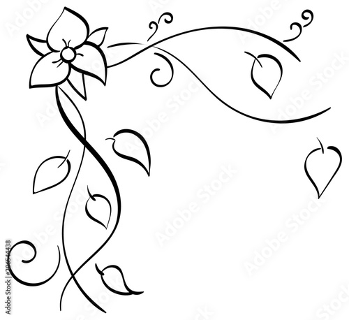 Free Free 151 Floral Accent Svg SVG PNG EPS DXF File