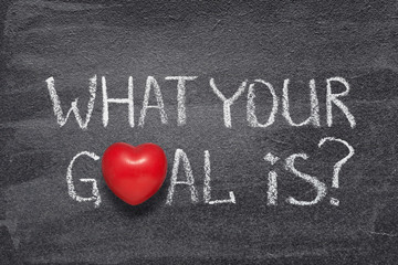 Poster - what your goal is