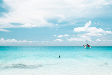 Tropical Beach in Seychelles