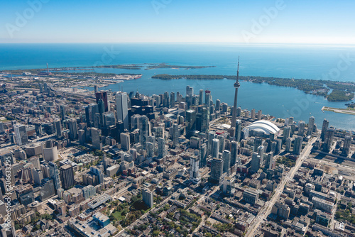 Toronto from the North of University Avenue Canvas Print