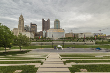 Wall Mural - Columbus Ohio,Skyline