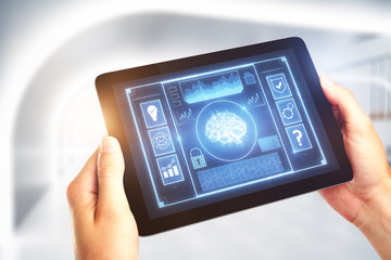Technology and gadget concept