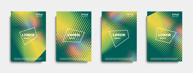 Wall Mural - abstract cover design. banners