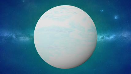 Wall Mural - planet jupiter, the seventh planet from the sun, planet in the solar system