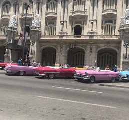 Naklejka na meble Havanna ,Kuba, Oldtimer, bunt, Autos 