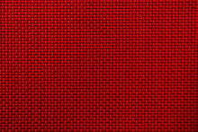 Close Up Red Fabric Texture, Background