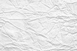© Newleks - White wrinkled fabric texture background