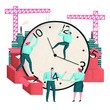 © Jacob Stead/Minty - Team collaborating on schedule