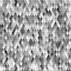Wall Mural - abstract grey background with triangular pattern