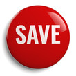 © somartin - Save Red Round Symbol Isolated