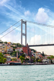Particular view of Bosphorus Bridge, Istambul