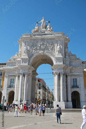 Plakat Praça do Comércio, Lisbonne