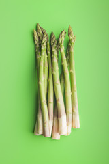 Sticker - Fresh green asparagus.