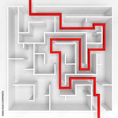 Labyrinthe 3d Illustration Stock Adobe Stock Labyrinthe 3d Illustration Stock Adobe Stock