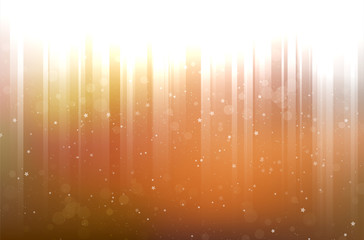 Wall Mural - abstract golden background with shines and stars