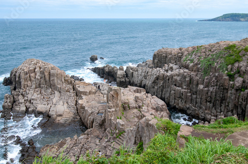 日本海の荒波をうける東尋坊stock Photo Adobe Stock 日本海の荒波をうける東尋坊stock Photo Adobe Stock