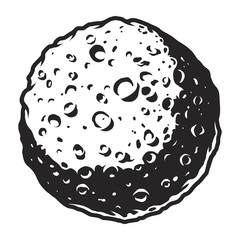vintage full moon template