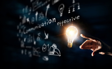 Poster - Bright idea for success