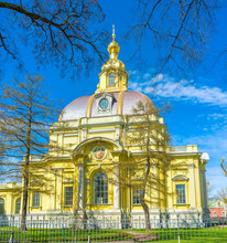 The Beautiful Edifice Of Grand Ducal Burial Vault, Saint Petersburg, Russia
