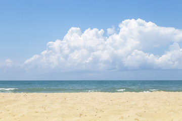 Ocean wave and tropical beach