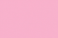 Polka Dot Seamless Pattern. White Dots On Pink Background. Good For Design Of Wrapping Paper, Wedding Invitation And Greeting Cards.