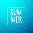 © HNKz - Summer sale banner vector illustration sea with beach drawn