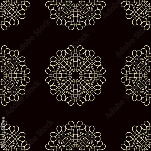 Cotton fabric Vintage wzór