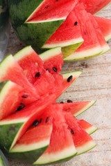 Wall Mural - Fresh watermelon is delicious at street food