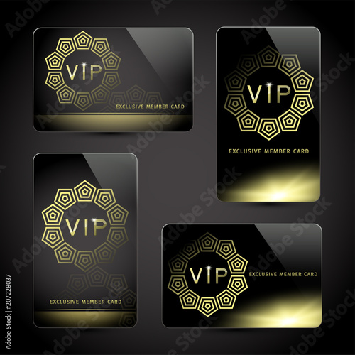 Gold Platinum Exclusive Luxury Celebrity First Class Membership Member Club Card Design Vector Illustration Buy This Stock Vector And Explore Similar Vectors At Adobe Stock Adobe Stock