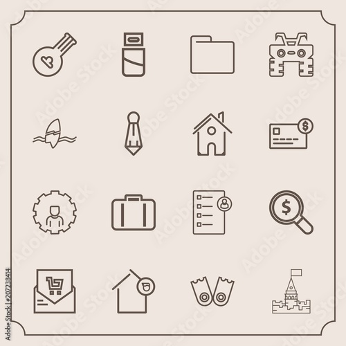 Modern Simple Vector Icon Set With Architecture Building Retail Music Web Account Concept Office Supermarket Checklist Flipper Travel String Airport Sea Landlord Sport Summer Icons Buy This Stock Vector And Explore