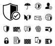 Datenschutz Iconset