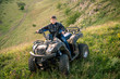 © Ахтем - The boy is traveling on an ATV.