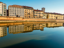 Morning On The Arno, Pisa Italy
