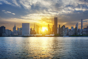 Fototapete - New York City skyline