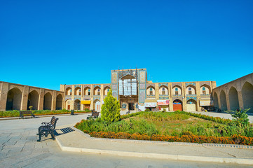 Poster - Historical square of Kerman, Iran