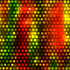 Wall Mural - Bright Romantic Spotlight Lights Background  - Disco Party LED  Projector Light Design
