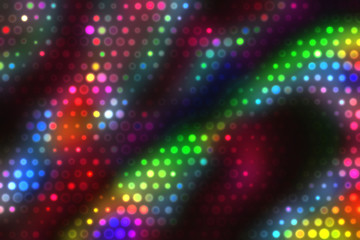 Wall Mural - Bright Romantic Spotlight Lights Background  - Disco Party LED  Projector Light Design
