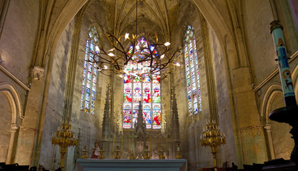 Wall Mural -  Église Collegiale in Saint-Émilion