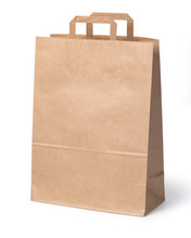Paper Shopping Bag Isolated