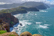 The Ponta do Rosto Viewpoint, located in the northern part of the São Lourenço Peninsula. From this viewpoint, it is possible to view both the northern and southern coasts of Madeira Island.