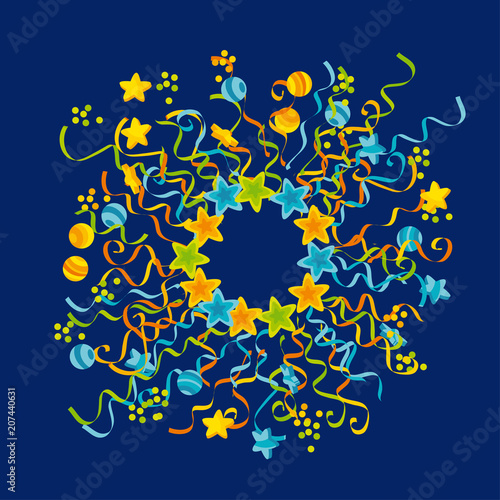 Carnival holiday design ele...