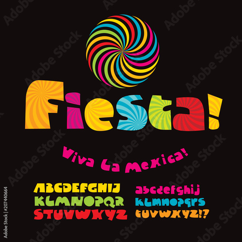 Cool Carnival or Fiesta ABC