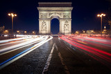 Fototapeta Paryż - Arc de Triomphe ,France (PARIS).