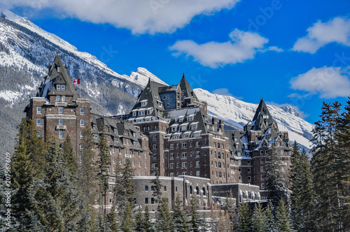 Historic Banff Springs Hotel In Banff Canada Stock Photo Adobe Stock Historic Banff Springs Hotel In Banff Canada Stock Photo Adobe Stock