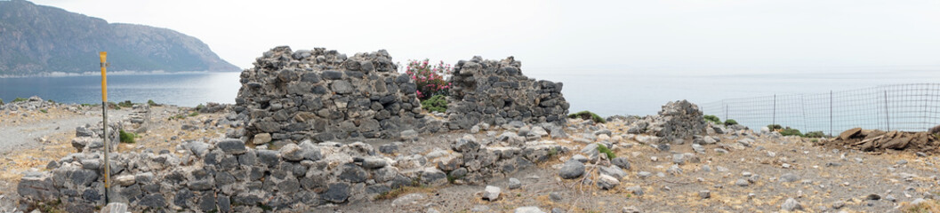 Wall Mural - Ruins on the coast