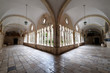 The cloister of the Franciscan monastery of the Friars Minor in Dubrovnik, Croatia 