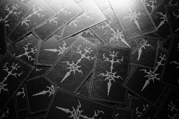 Sticker - Dark tarot cards.