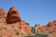 Lonly Road in Valley of Fire