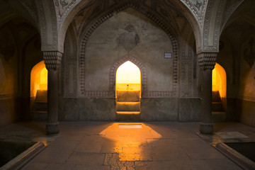 Bath house in the Zand castle in Shiraz, Iran.