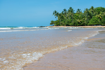 Canvas Print - Natural pools in Peninsula de Marau Bahia